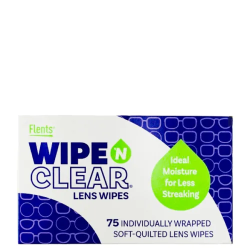 Toallas humedas WIPE  limpia lentes 75und
