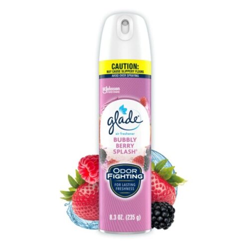 Ambientador GLADE Spray bubbly berry splash 235g