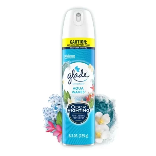 Ambientador en spray GLADE aqua waves 235g