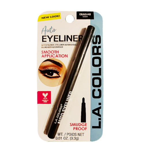Delineador  retractable L.A COLORS negro  0,3g