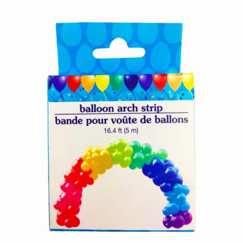 Tiras para arco de globos de fiesta 5m.