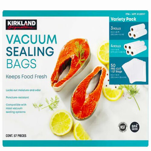 Bolsas para sellar al vacío KIRKLAND caja varios tamaños