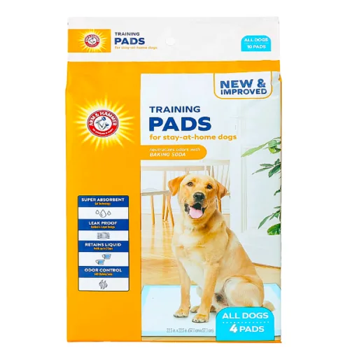Toallas de entrenamiento para mascotas ARM & HAMMER 55.8x55.8 cm 4unds