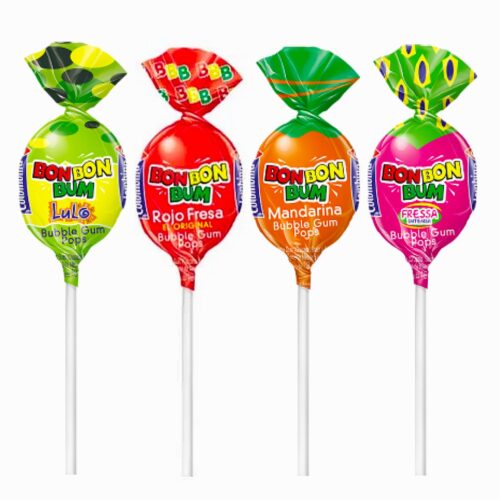 Chupetas  COLOMBINA bonbonbum sabores surtidos 1und