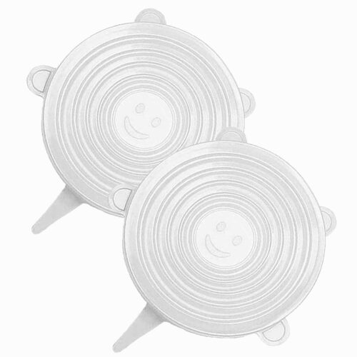 Tapas ajustables de silicona SURE FRESH 2 und. de diferente tamaño
