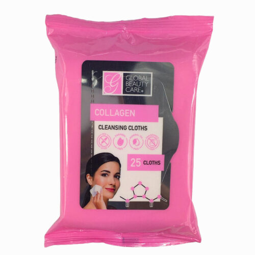 Toallas Desmaquillantes Global Beauty Care Colageno 25und