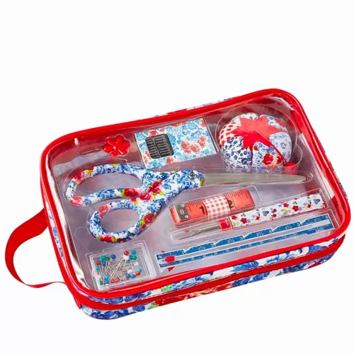 Kit de costura THE PIONEER WOMAN floral 9 piezas