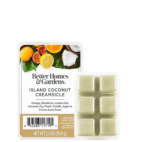 Cera aromática BETTER HOMES & GARDENS island coconut creamsicle 70.9g.