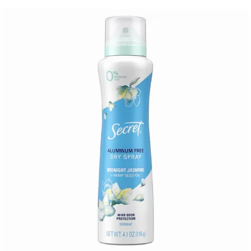 Desodorante en spray para damas 48h SECRET mignigth jasmine 116g