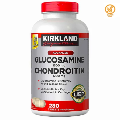 Glucosamina 1500mg y condroitina 1200mg KIRKLAND 280 tabletas