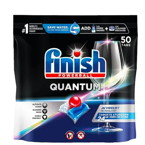 Lavaplatos en capsulas FINISH POWERBALL Paq de 50 und