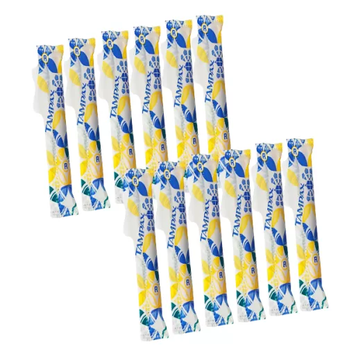 Tampones TAMPAX pearl advance absorción regular 12 tampones. Reempacado