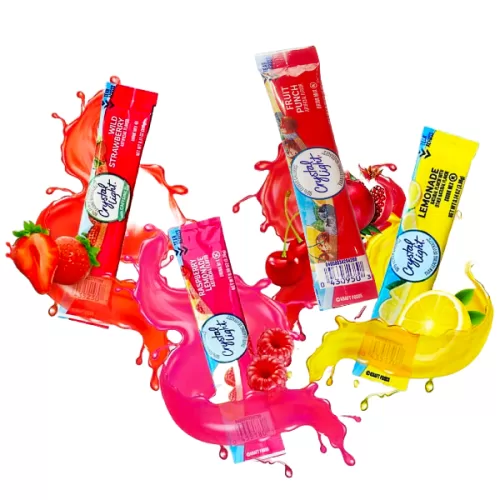 Bebida en polvo CRYSTAL LIGHT sabores surtidos sin azúcar 2.26g REMATE