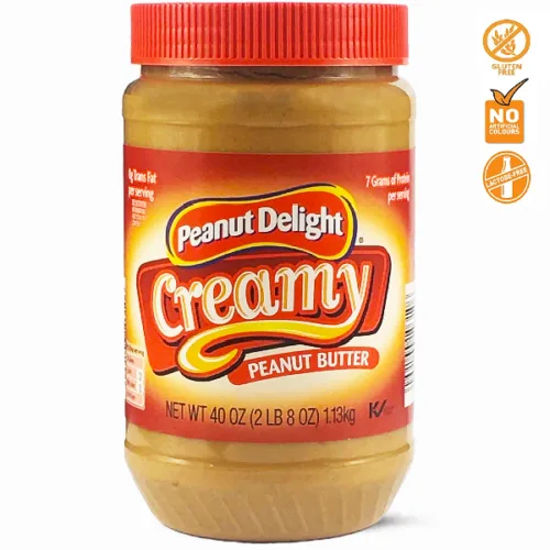 Mantequilla de maní PEANUT DELIGHT creamy 1.13kg