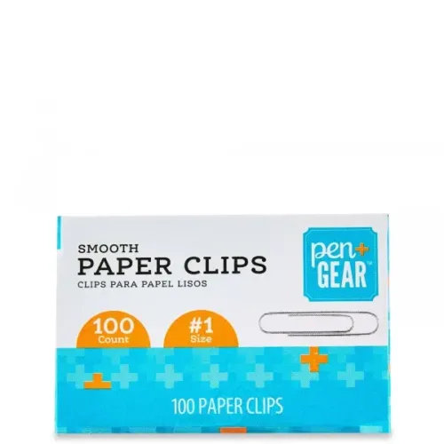Caja de clips PEN + GEAR nro. 100 und.