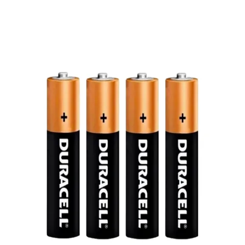 Baterias alcalinas AAA DURACELL 4 und Reempacado