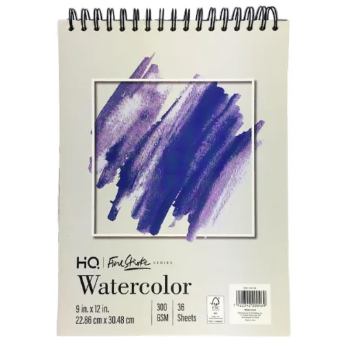 Block de Papel para Arte HQ FINE STROKE 22.86cm x 30.48cm 36 hojas