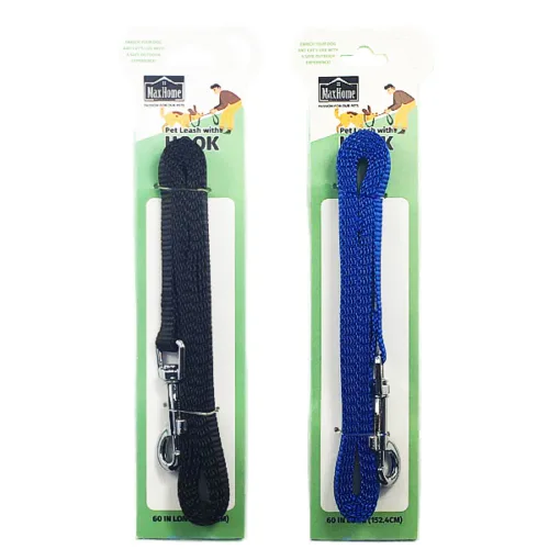 Correa para perros MAXHOME nailon colores variados 152.4cm