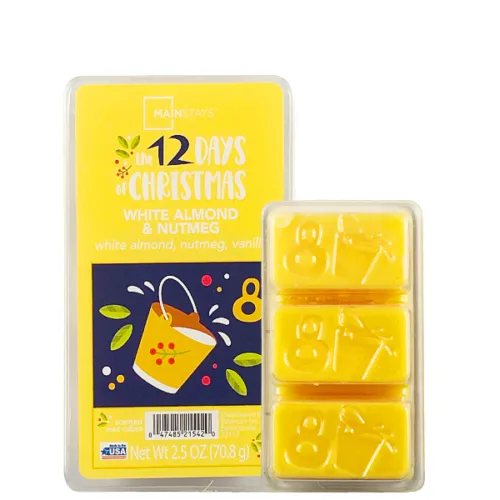 Cera aromática MAINSTAYS white almond & mutmeg 70.8g