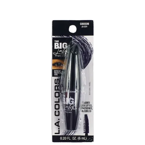 Mascara de pestañas LA COLOR´S the big lash purpura 6mL.