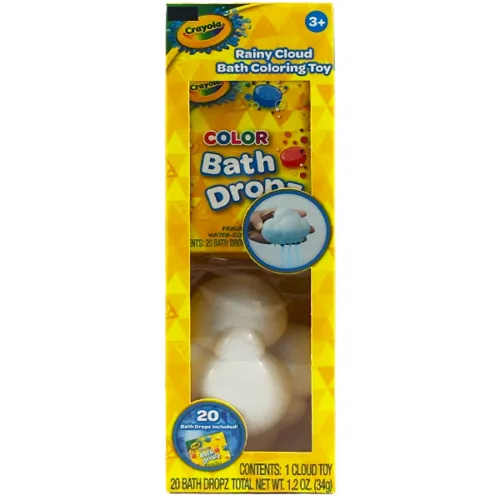 Juego para el baño CRAYOLA nube de lluvia edad 3+