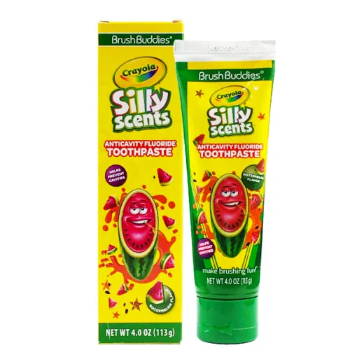 Pasta dental anticaries BRUSH BUDDIES crayola patilla 113g.