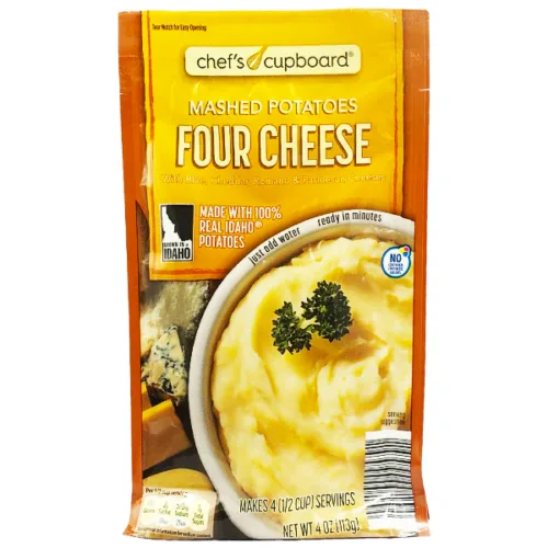Pure de Papas CHEF´S CUPBOARD cuatro quesos 113g.