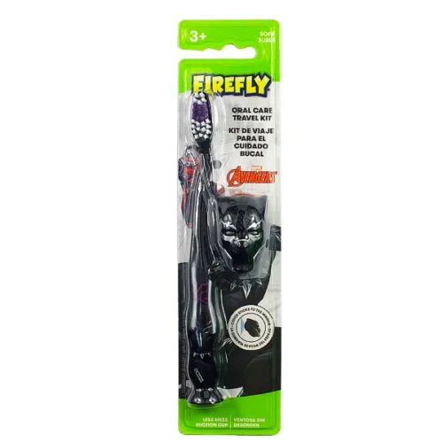 Cepillo dental infantil FIREFLY avengers pantera negra 2 piezas