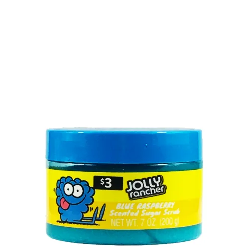 Exfoliante de azúcar JOLLY RANCHER frambuesa azul, 200g.