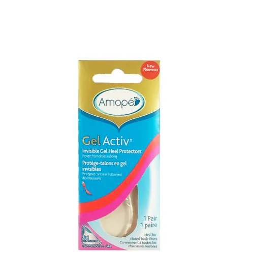 Protectores de talón AMOPE transparente 1 par