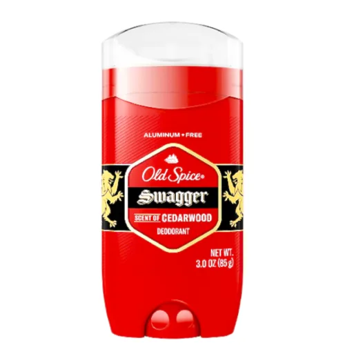 Desodorante en barra hombres OLD SPICE 24h swagger madera de cedro 85g.