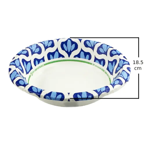 Platos de cartón hondos DIXIE ultra de 18,5cm 12 und. Reempacado