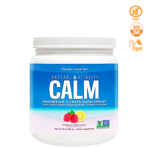 Polvo de citrato de magnesio NATURAL VITALY CALM 567g