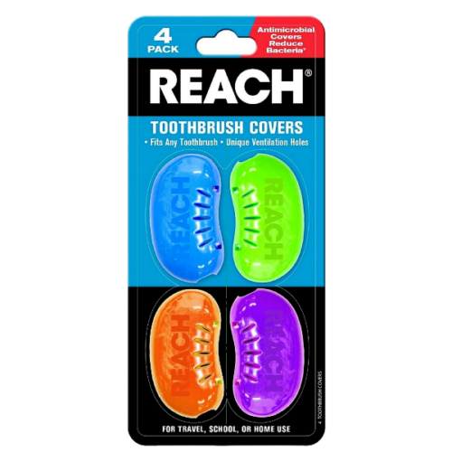 Funda para cepillo de dientes REACH 4 unidades.