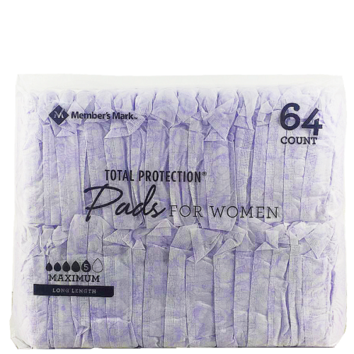 Toallas de protección total para adultos MEMBERS MARK 64 und