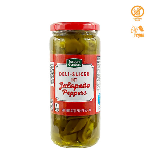 Jalapeños rebanados TUSCAN GARDEN 473mL