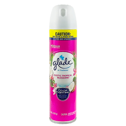 Ambientador GLADE spray Tropical Blossoms 235gr