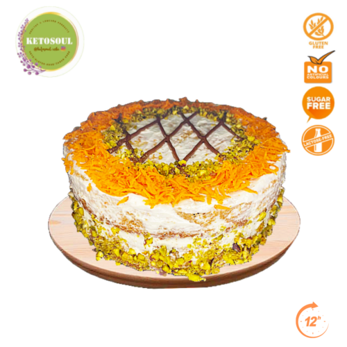 Torta de zanahoria o Carrot cake zanahoria 10 porciones
