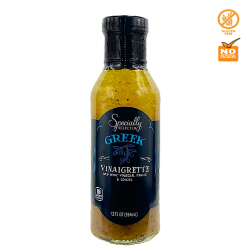 Vinagreta SPECIALLY SELECTED griego 354mL.