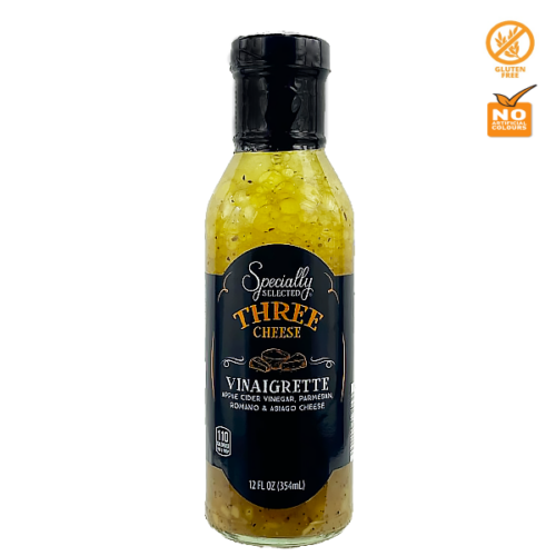 Vinagreta SPECIALLY SELECTED tree cheese (triple queso) 354mL
