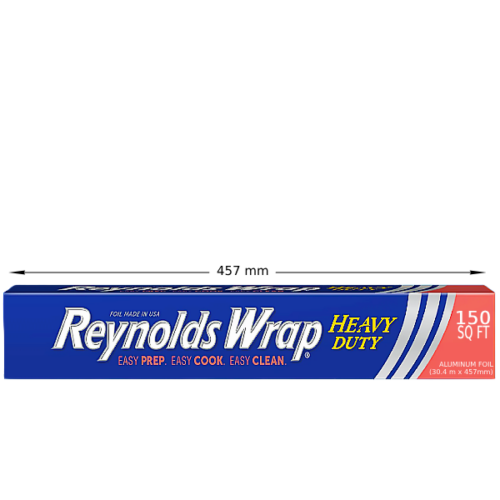 Papel aluminio REYNOLDS WRAP heavy duty de 30,4m