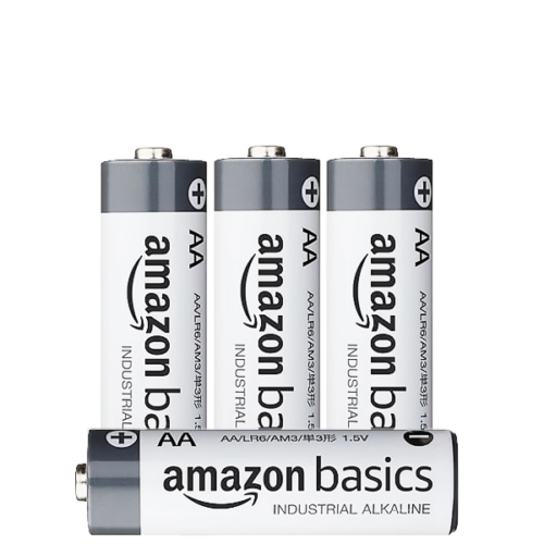 Baterias alcalinas AA AMAZON basic 4 und Reempacado