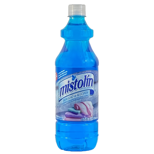 Desinfectante liquido MISTOLIN fragancia suavidad de algodon  828ml