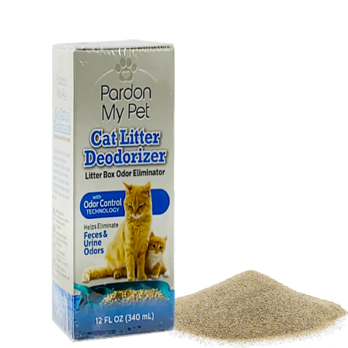 Desodorizador de arena PARDON MY PET para gatos 340ml