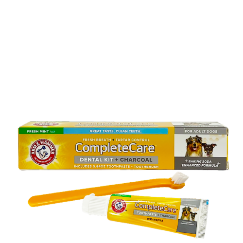 Kit dental ARM & HAMMER para perros crema dental mas cepillo
