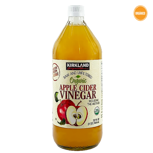 Vinagre de sidra de manzana orgánico KIRKLAND 946ml