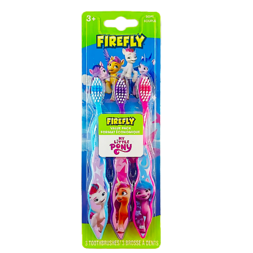 Kit de Cepillo de Dientes my little pony FIREFLY 3 Unid.