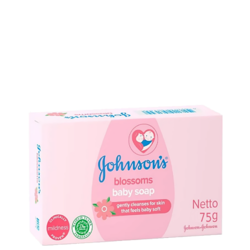 Jabon en barra JOHNSON´S BABY fragancia a flores 75g