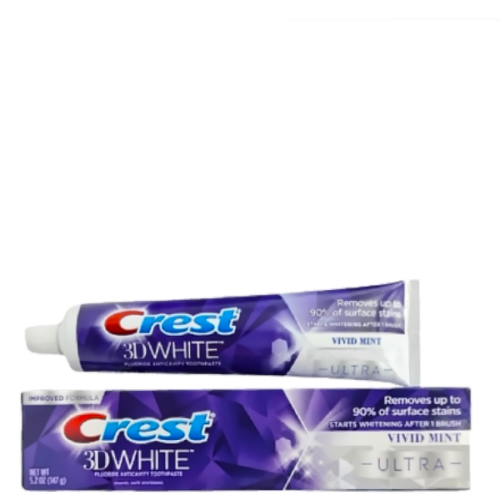 Pasta dental CREST 3D White ultra 147g.