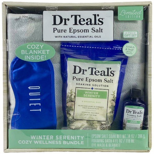 Set de sal de baño Epsom Dr Teal's paquete de 4 Piezas